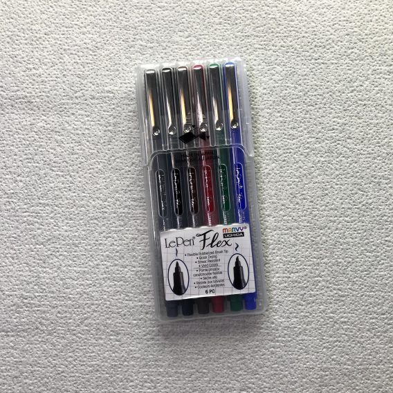 Brsuhpens LePen Flex 6er Set Primary im Etui