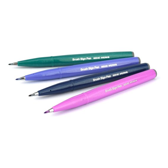Pentel Brush Sign Pen – Bild 4