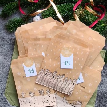 Tüchtelkalender – kreativer Adventskalender 24 Türchen